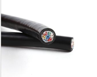 Stranded Industrial Flexible Cable dengan PUR Sheath, Multi Conductor Shielded Cable